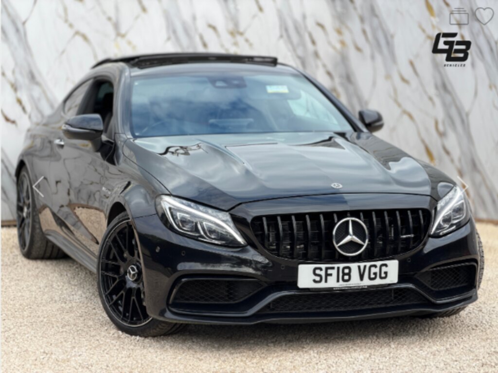 Mercedes-AMG C 63 Coupe in Obsidian Black