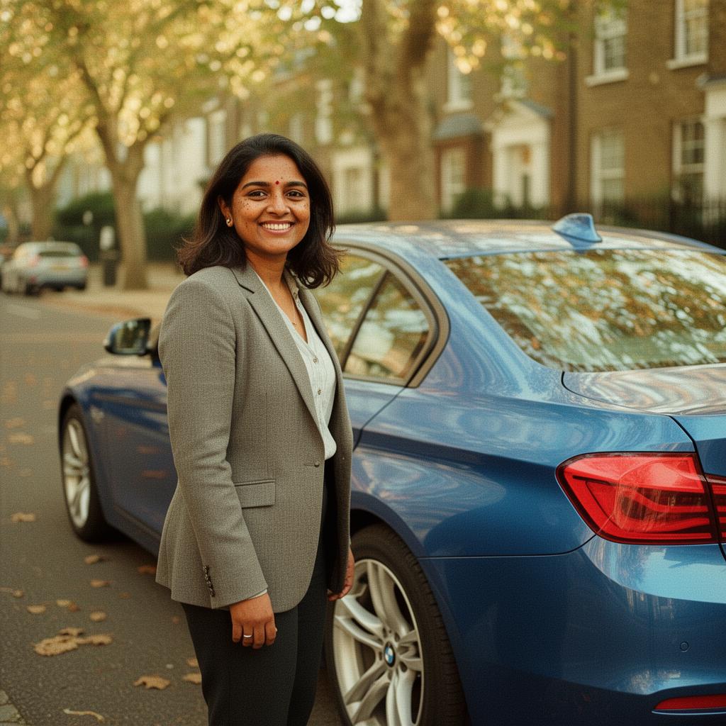Priya from London with their BMW M340i xDrive