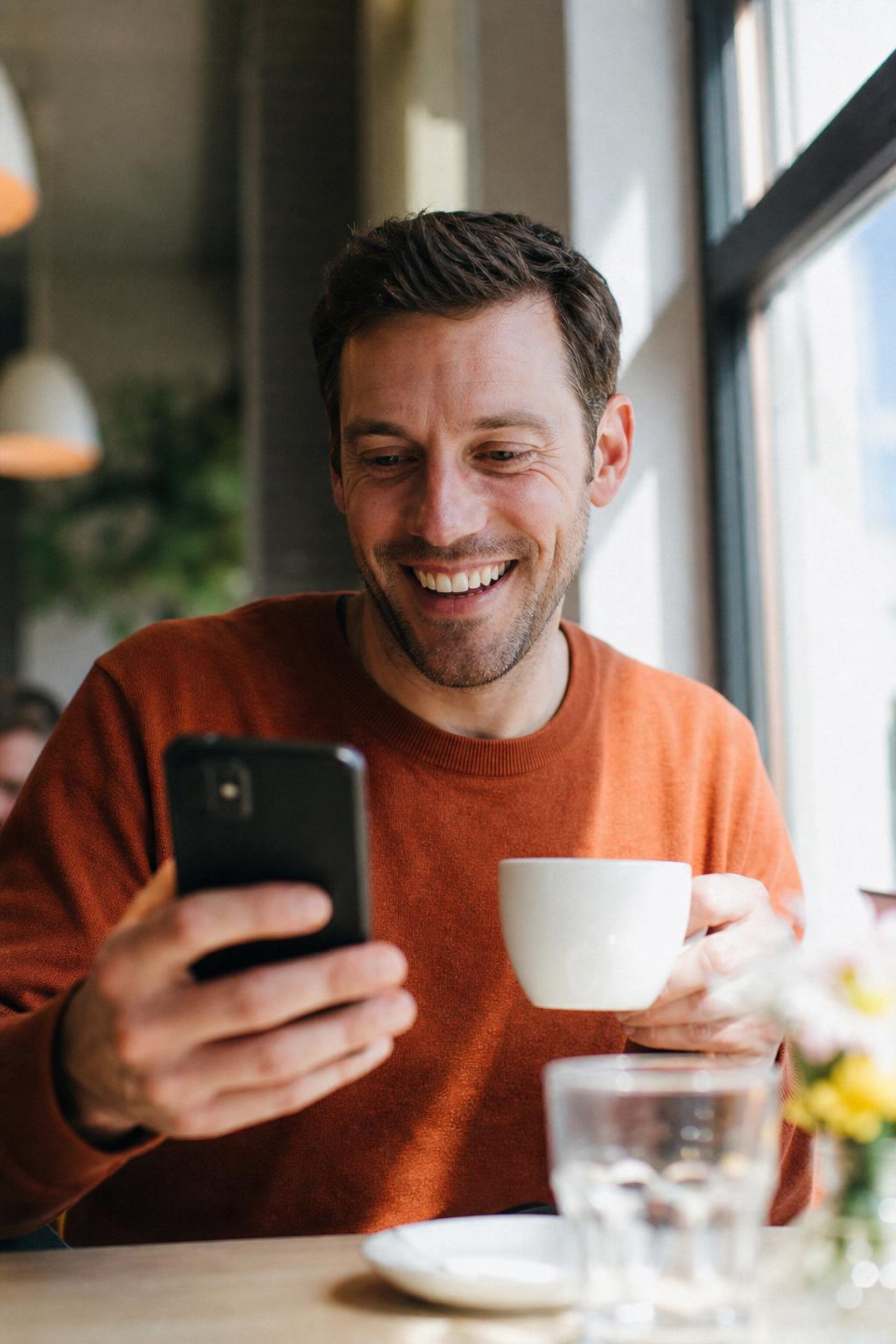 Seller reviewing competing dealer offers on a phone